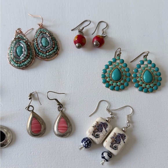 Beach Inspired  Multi-Color Earring Set - Picture 3 of 5